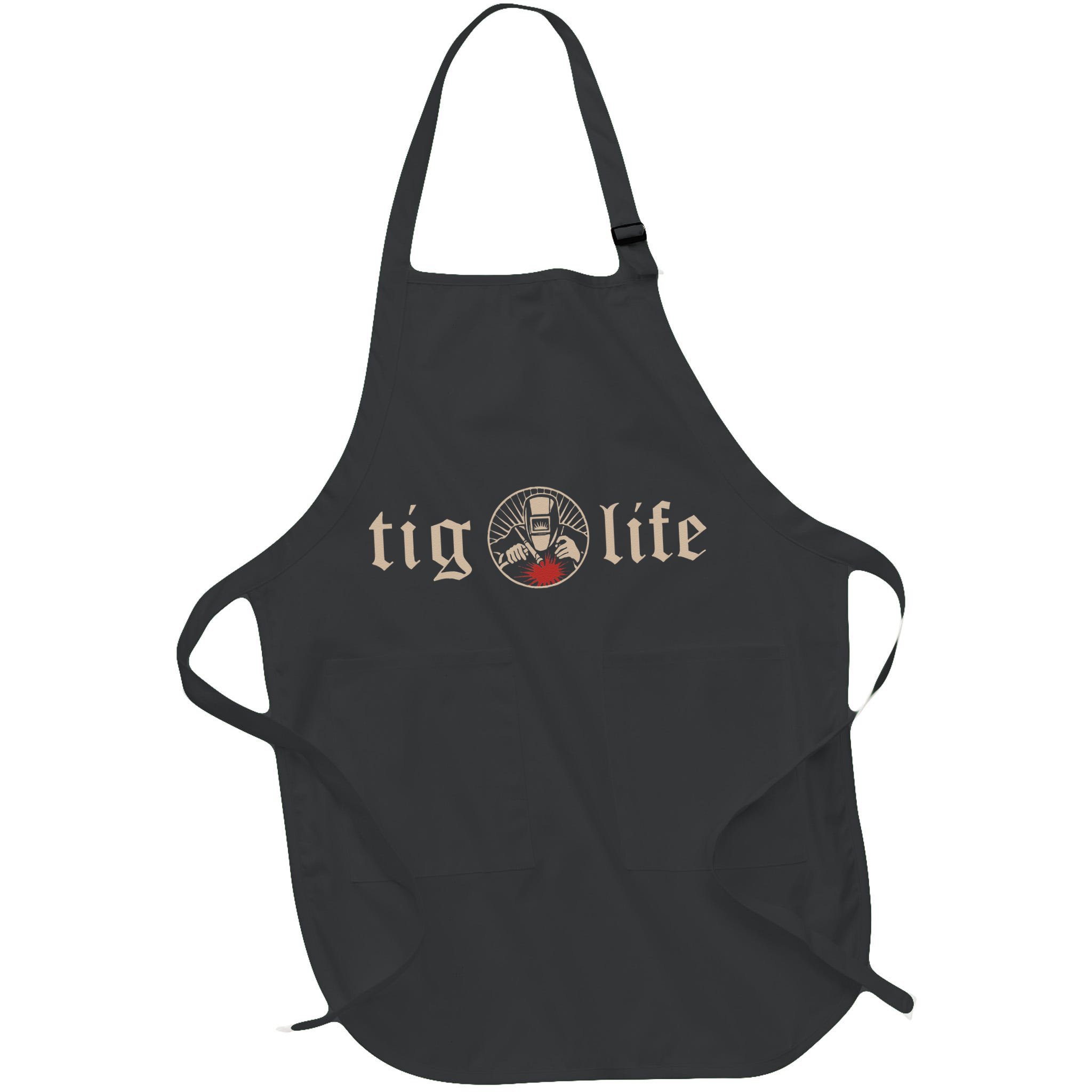 Funny TIG Life Tungsten Inert Gas Welder GTAW Arc Welding Apron