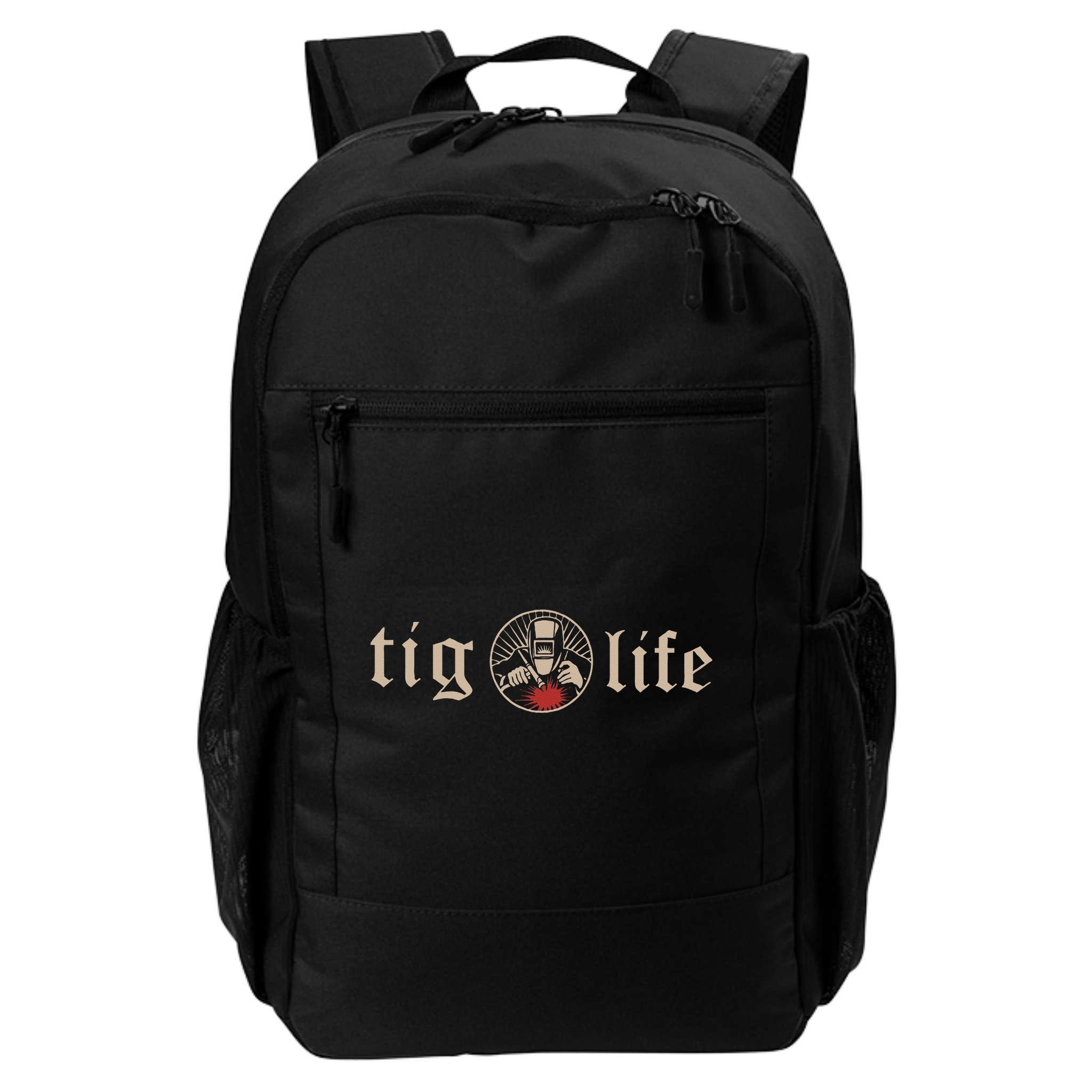 Funny TIG Life Tungsten Inert Gas Welder GTAW Arc Welding Backpack