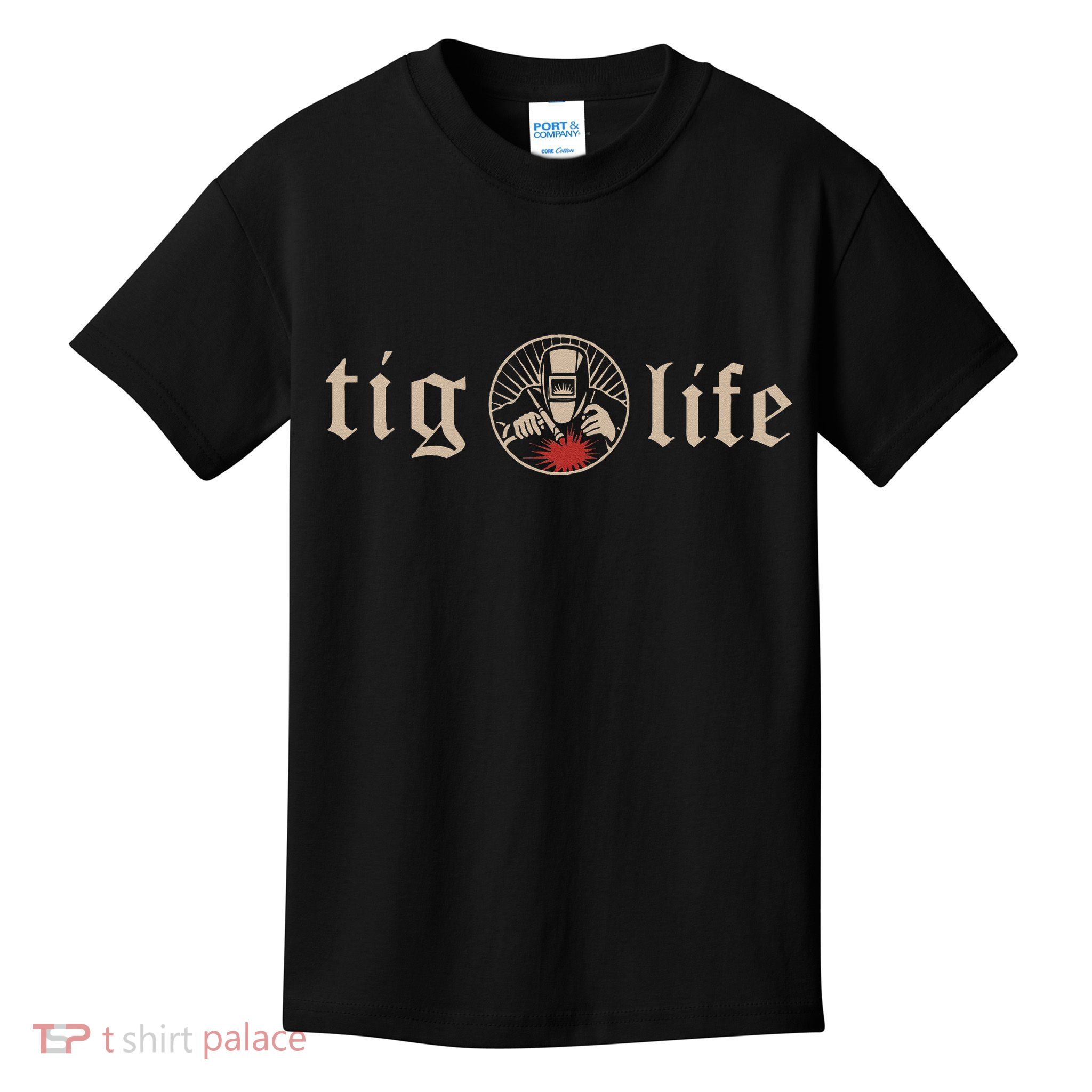 Funny TIG Life Tungsten Inert Gas Welder GTAW Arc Welding Kids T-Shirt