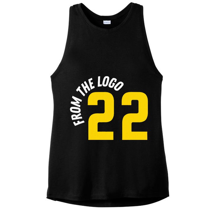 From The Logo Clark Ladies PosiCharge Tri-Blend Wicking Tank