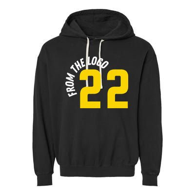 From The Logo Clark Garment-Dyed Fleece Hoodie