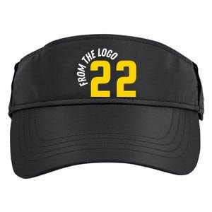 From The Logo Clark Adult Drive Performance Visor