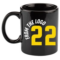 From The Logo Clark 11oz C Handle Ceramic Mug