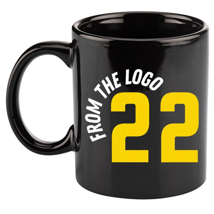 From The Logo Clark 11oz C Handle Ceramic Mug