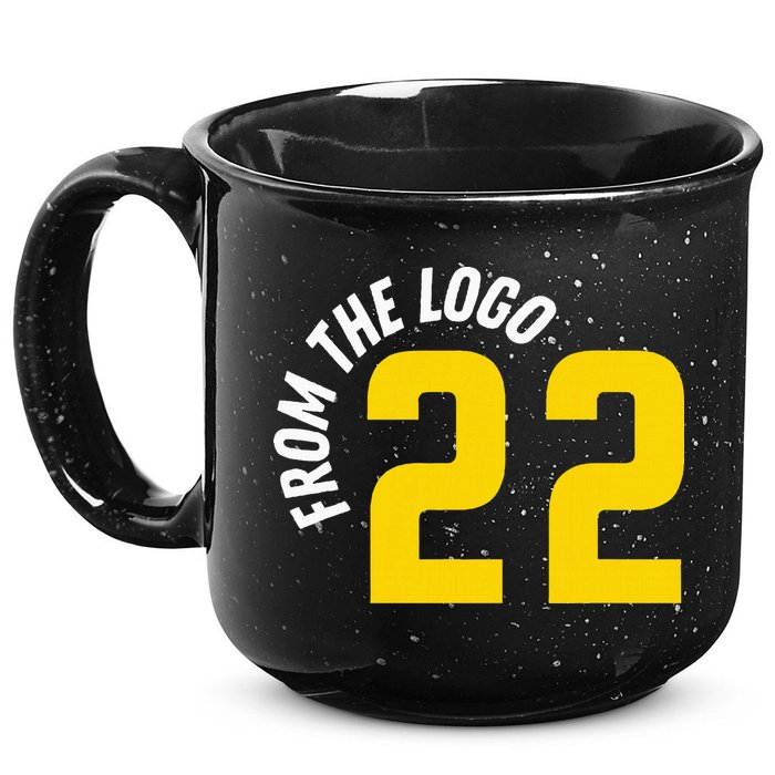 From The Logo Clark 15oz Campfire Ceramic Mug
