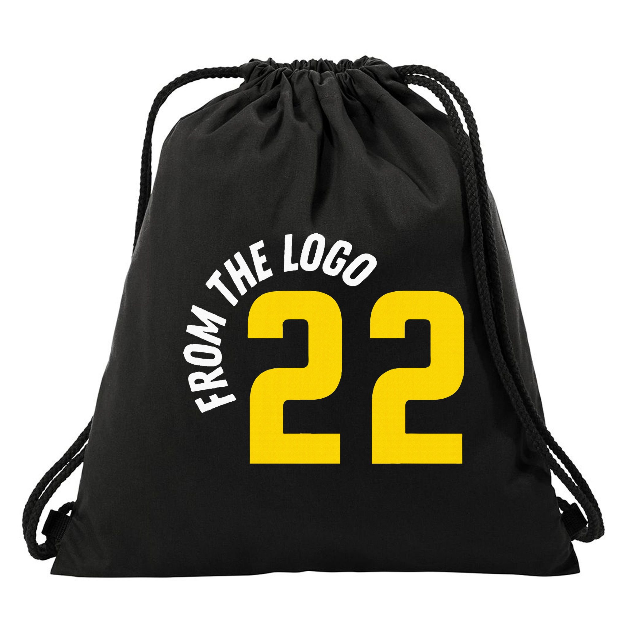 From The Logo Clark Drawstring Bag