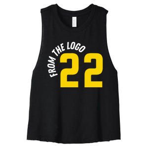 From The Logo Clark Women's Racerback Cropped Tank