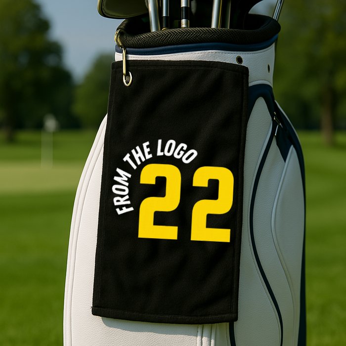 From The Logo Clark Golf Towel