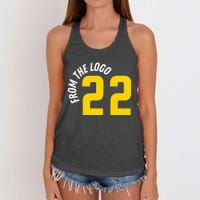 From The Logo Clark Women's Knotted Racerback Tank