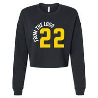 From The Logo Clark Cropped Pullover Crew