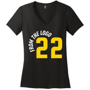 From The Logo Clark Women's V-Neck T-Shirt