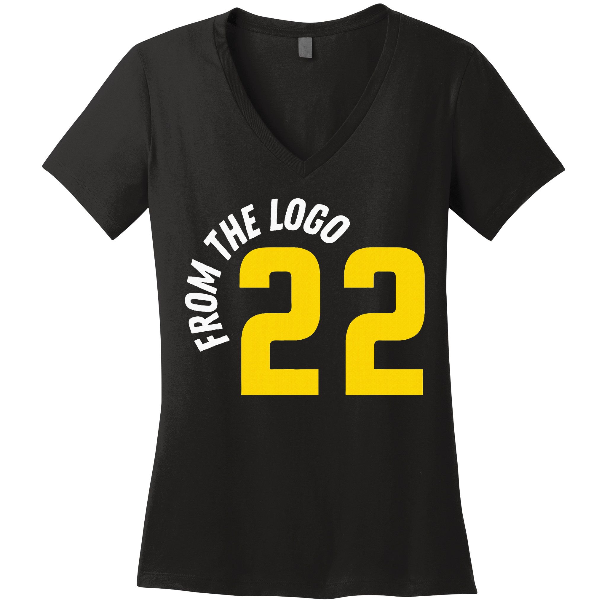 From The Logo Clark Women's V-Neck T-Shirt
