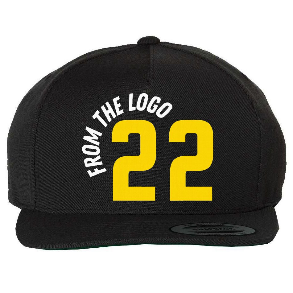 From The Logo Clark Wool Snapback Cap