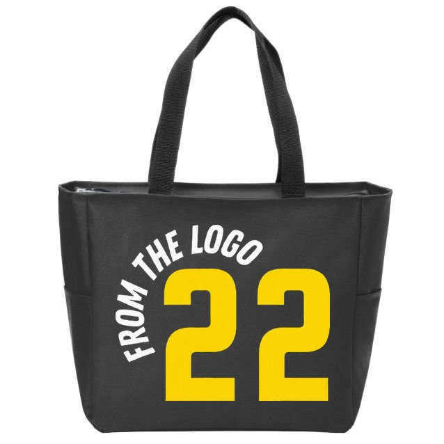 From The Logo Clark Zip Tote Bag