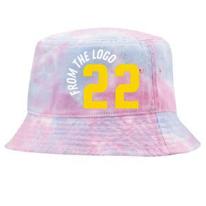 From The Logo Clark Tie-Dyed Bucket Hat