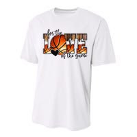 For The Love of The Game Retro Basketball Mom Mothers Day Performance Sprint T-Shirt