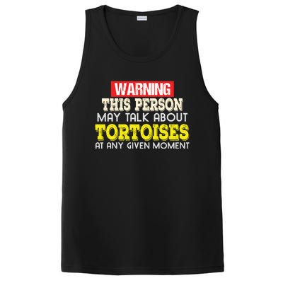 Funny Tortoises Lover Gift Keep Talking About PosiCharge Competitor Tank