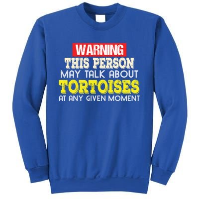 Funny Tortoises Lover Gift Keep Talking About Sweatshirt