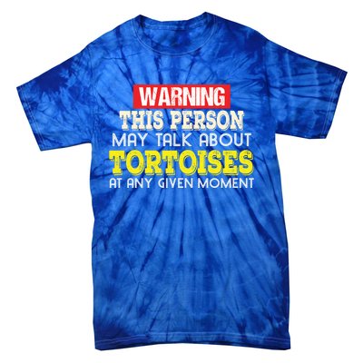 Funny Tortoises Lover Gift Keep Talking About Tie-Dye T-Shirt