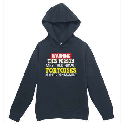 Funny Tortoises Lover Gift Keep Talking About Urban Pullover Hoodie