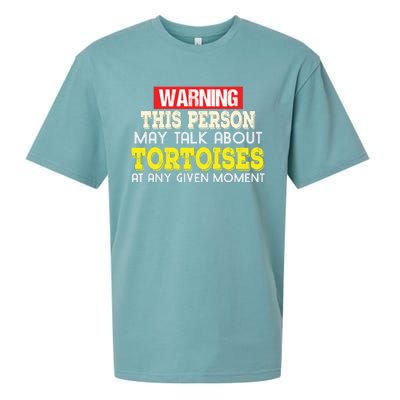 Funny Tortoises Lover Gift Keep Talking About Sueded Cloud Jersey T-Shirt