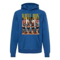 Funny Thug Life Trump Vance Kennedy Elon White Jobs Premium Hoodie