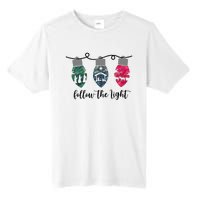 Follow The Light Christ Xmas Light Tall Fusion ChromaSoft Performance T-Shirt