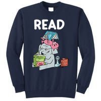 Funny Teacher Library Read Book Club Piggie Elephant Pigeons Tall Sweatshirt