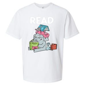 Funny Teacher Library Read Book Club Piggie Elephant Pigeons Sueded Cloud Jersey T-Shirt