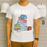 Funny Teacher Library Read Book Club Piggie Elephant Pigeons T-Shirt