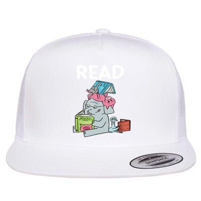 Funny Teacher Library Read Book Club Piggie Elephant Pigeons Flatbill Hat