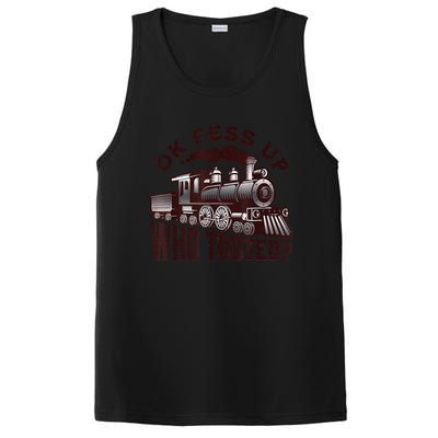 Funny Train Lovers Who Tooted Train PosiCharge Competitor Tank