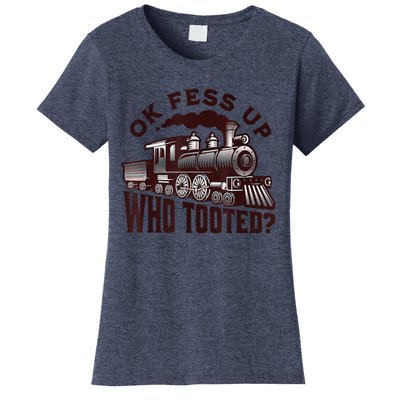 Funny Train Lovers Who Tooted Train Women's T-Shirt