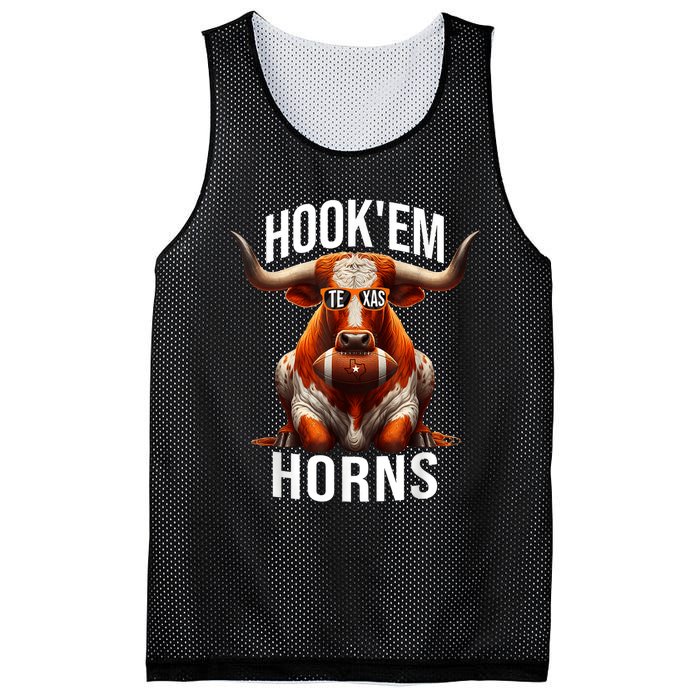 Funny Texas Lovers Wearing Glasses Retro Vintage Style Mesh Reversible Basketball Jersey Tank