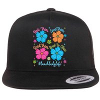 Feed Them Love Them Send Them Back Lunch Lady Life Flat Bill Trucker Hat