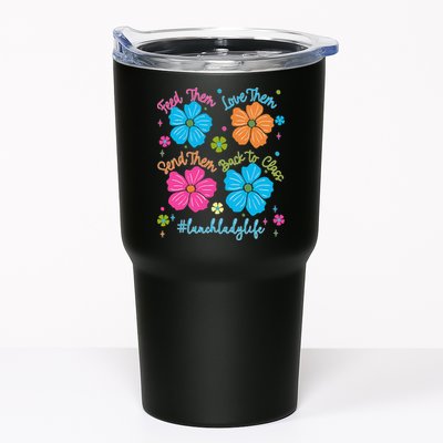 Feed Them Love Them Send Them Back Lunch Lady Life Tumbler