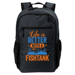 Fish Tank Life Fishkeeping Aquarium Lover Fishkeeper Daily Commute Backpack