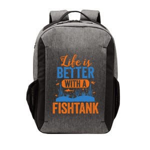 Fish Tank Life Fishkeeping Aquarium Lover Fishkeeper Vector Backpack