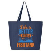 Fish Tank Life Fishkeeping Aquarium Lover Fishkeeper 25L Jumbo Tote