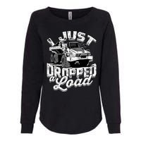 Funny Trucker Lorry 18 Wheeler Highway Truck Driver CDL Trailer Womens California Wash Sweatshirt