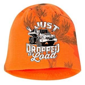 Funny Trucker Lorry 18 Wheeler Highway Truck Driver CDL Trailer Kati - Camo Knit Beanie