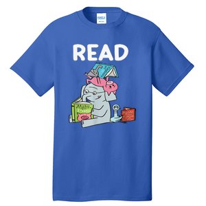 Funny Teacher Library Read Book Club Piggie Elephant Pigeons Tall T-Shirt