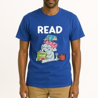 Funny Teacher Library Read Book Club Piggie Elephant Pigeons Tall T-Shirt
