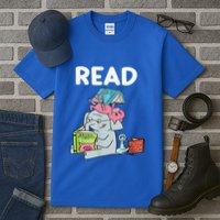 Funny Teacher Library Read Book Club Piggie Elephant Pigeons Tall T-Shirt