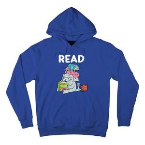 Funny Teacher Library Read Book Club Piggie Elephant Pigeons Tall Hoodie