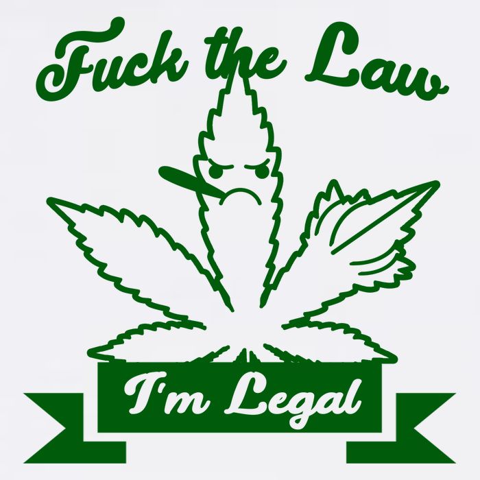 Fuck The Law I'm Legal Weed Bucket Hat