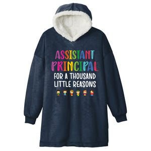 For Thousand Little Reasons School Assistant Principal Gift Hooded Wearable Blanket