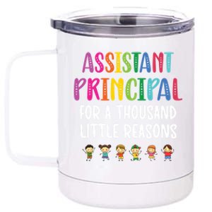 For Thousand Little Reasons School Assistant Principal Gift 12 oz Stainless Steel Tumbler Cup