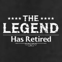 Funny The Legend Has Retired Art For Retiret Cool Comfort Performance Bucket Hat