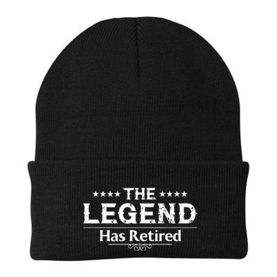 Funny The Legend Has Retired Art For Retiret Beanie
